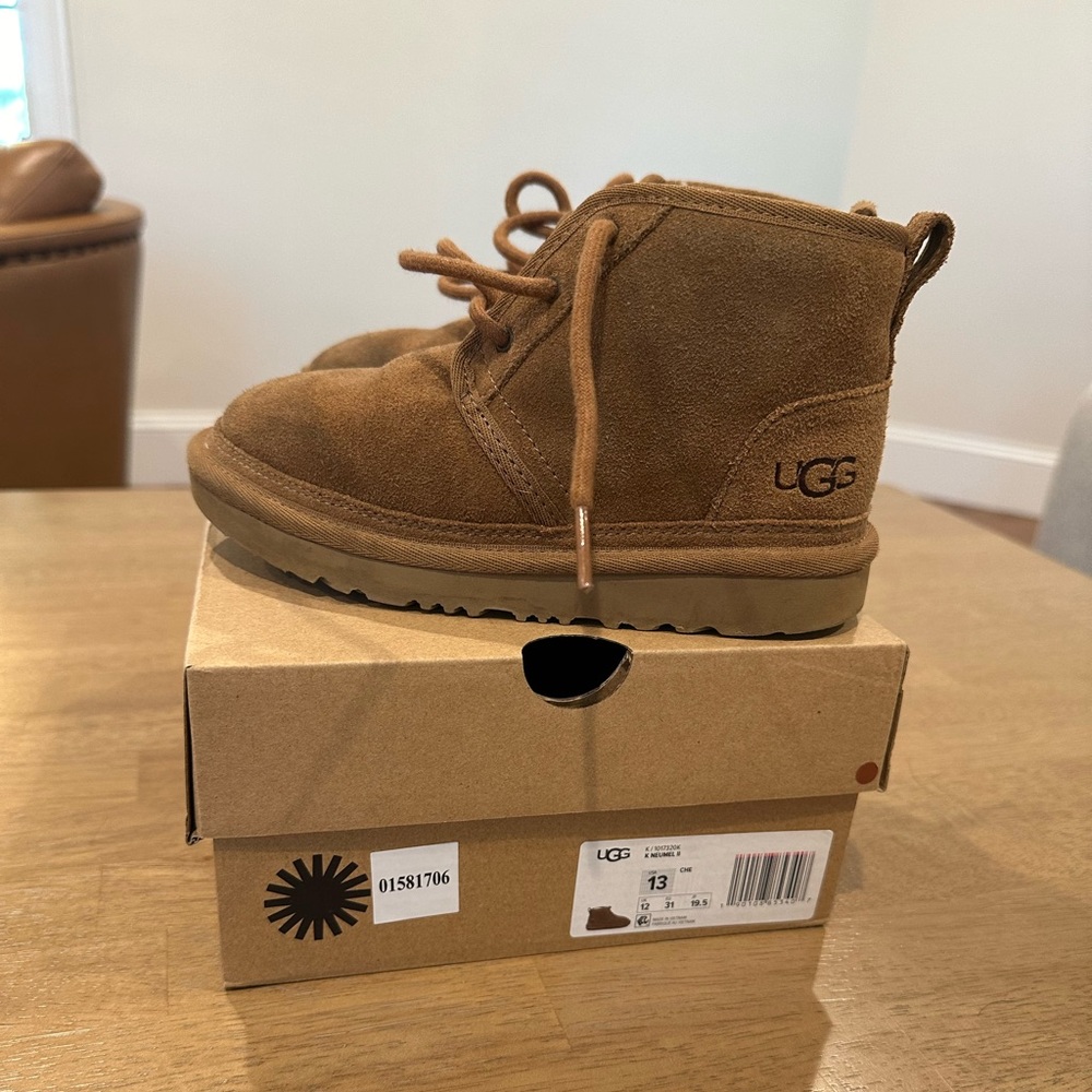 Little Boy Size 13 UGG K Neumel II Boots